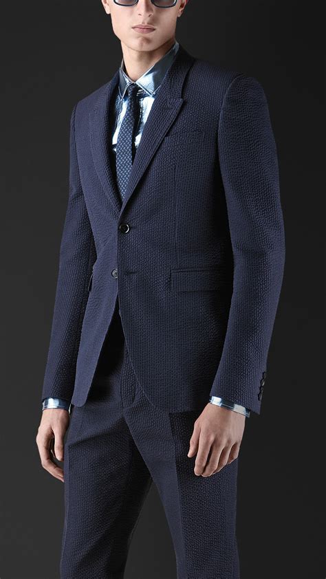 burberry prorsum blue suit|men's Burberry suits.